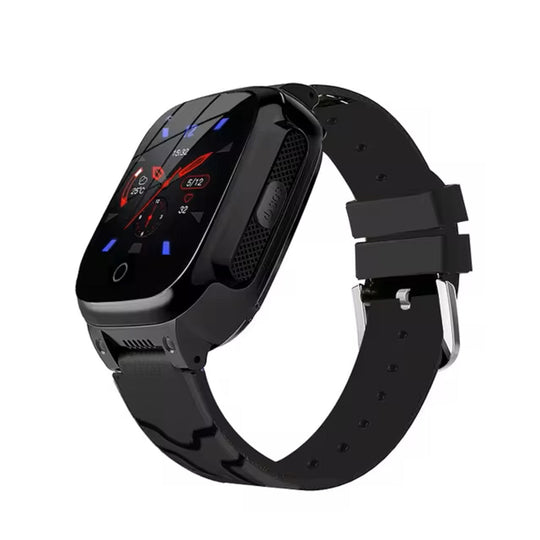 KidTrack | Smarte GPS-Uhr mit Videoanruf & Notruf Schwarz Decorique.de