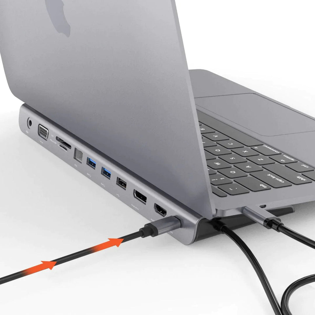 LapStation | Pro- 11 in 1 Laptop-Dockingstation Decorique.de