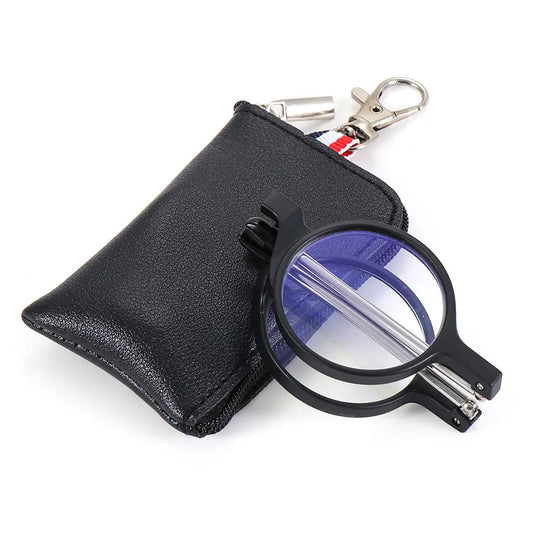 LiteFold | Elegante, faltbare Lesebrille mit Etui A-Schwarz Decorique.de