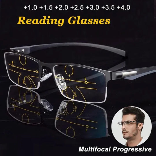 LookRay | Lesebrille mit progressiven & fototropen Gläsern Decorique.de