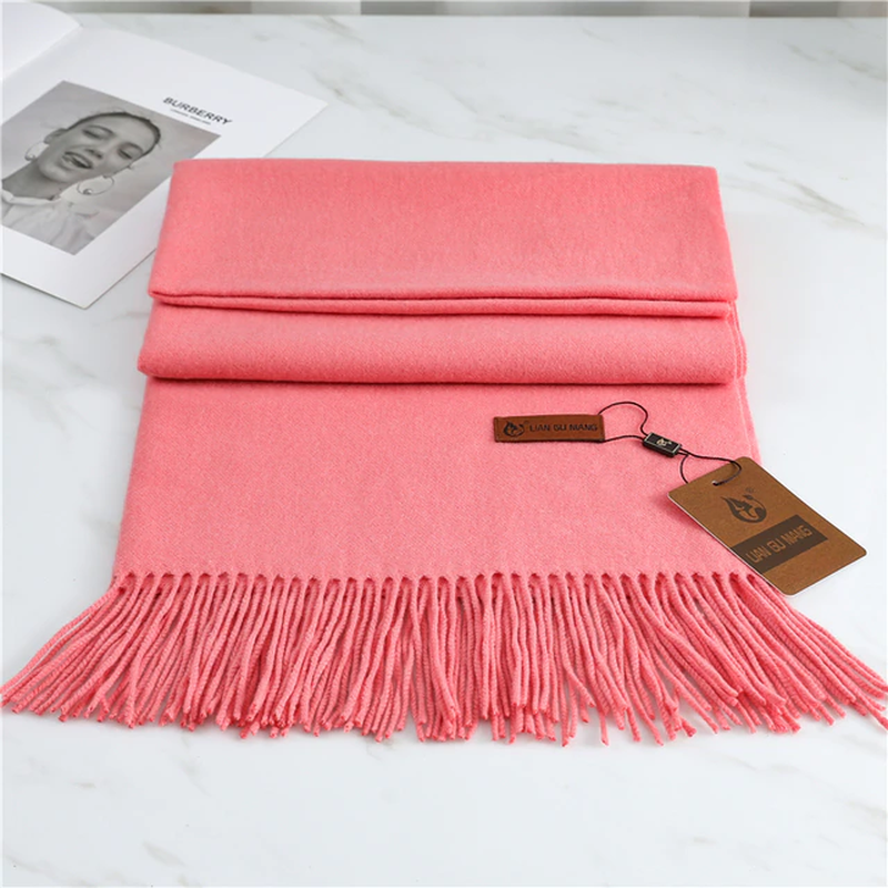 Lora | Kaschmirschal – Eleganz & Wärme Rosa Decorique.de