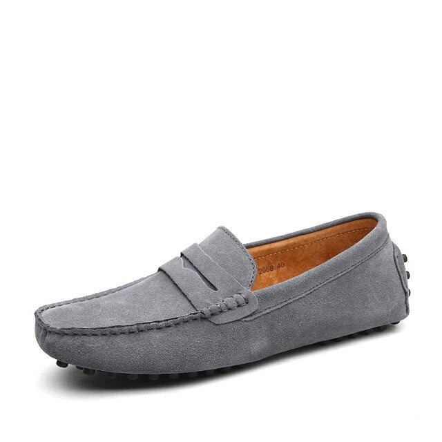 Lorenzo | Zeitloser Luxus & Komfort-Slipper | Herren Grau Decorique.de