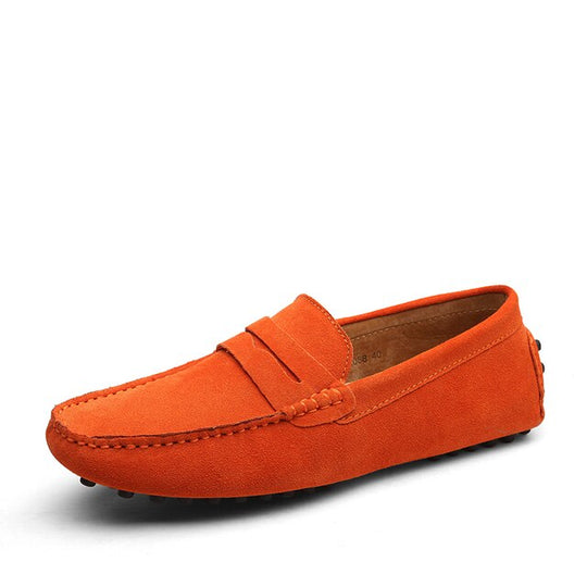 Lorenzo | Zeitloser Luxus & Komfort-Slipper | Herren Orange Decorique.de