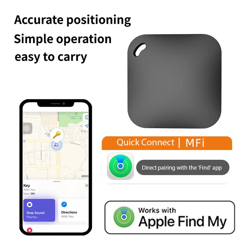 LostLess | Bluetooth-Finder mit Alarm & Apple Netzwerk-Support Default Decorique.de