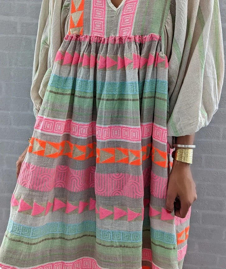 Lotta | Damen Abend Langarmkleid | Maxi Decorique.de