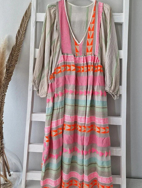 Lotta | Damen Abend Langarmkleid | Maxi Decorique.de