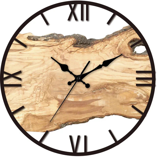 LucidHours | Transparente Wanduhr Stil 2 Decorique.de