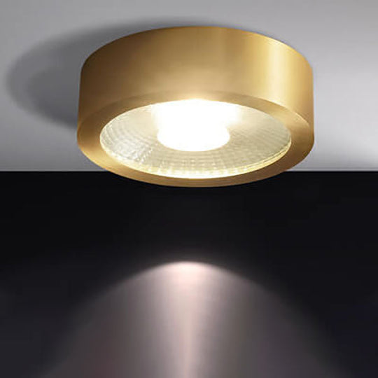 LumaCopper | Ultraflache LED-Deckenleuchte aus Vollkupfer 230V Decorique.de