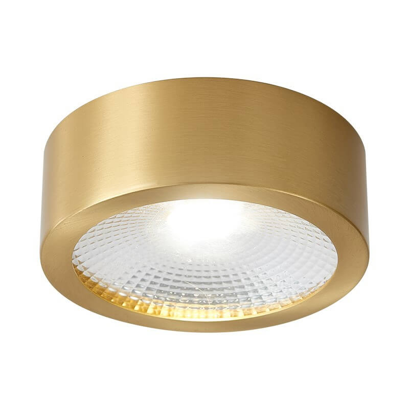 LumaCopper | Ultraflache LED-Deckenleuchte aus Vollkupfer Decorique.de