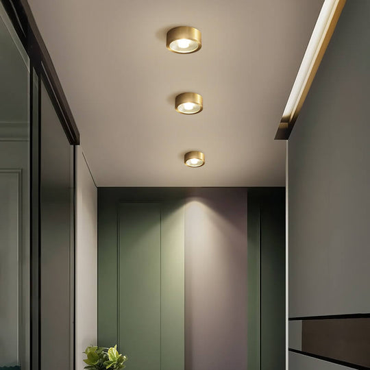 LumaCopper | Ultraflache LED-Deckenleuchte aus Vollkupfer Decorique.de