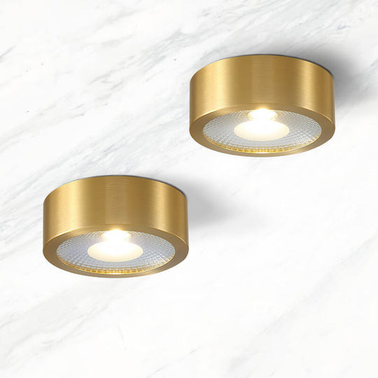 LumaCopper | Ultraflache LED-Deckenleuchte aus Vollkupfer 230V Decorique.de