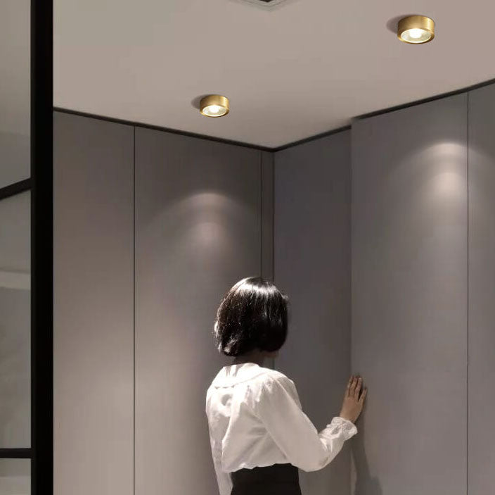 LumaCopper | Ultraflache LED-Deckenleuchte aus Vollkupfer Decorique.de