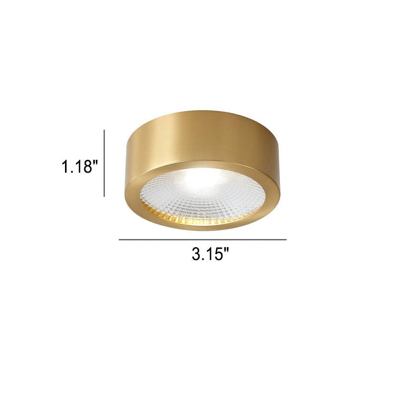 LumaCopper | Ultraflache LED-Deckenleuchte aus Vollkupfer Decorique.de