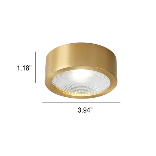 LumaCopper | Ultraflache LED-Deckenleuchte aus Vollkupfer Decorique.de