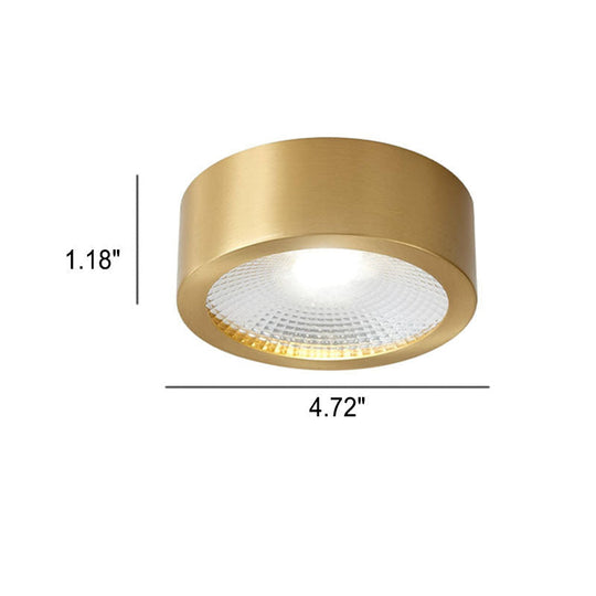 LumaCopper | Ultraflache LED-Deckenleuchte aus Vollkupfer Decorique.de