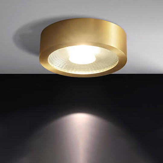 LumaCopper | Ultraflache LED-Deckenleuchte aus Vollkupfer 230V Decorique.de