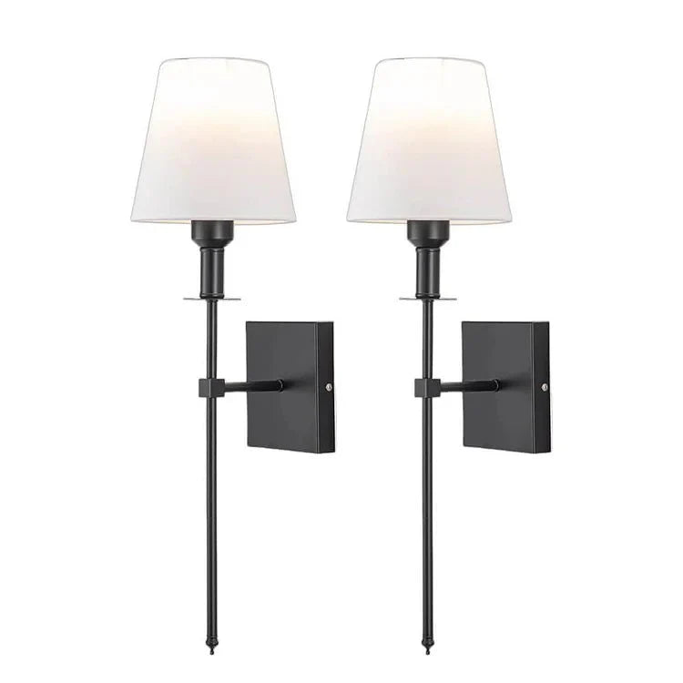 LumaFree | Wiederaufladbare drahtlose Wandleuchte (2 Packs) Schwarz Decorique.de