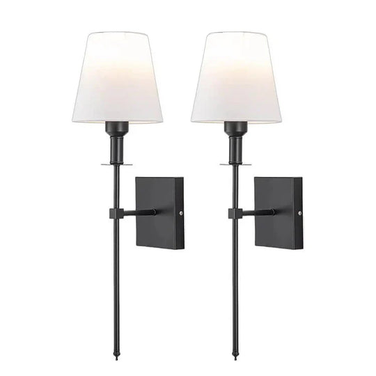 LumaFree | Wiederaufladbare drahtlose Wandleuchte (2 Packs) Schwarz Decorique.de
