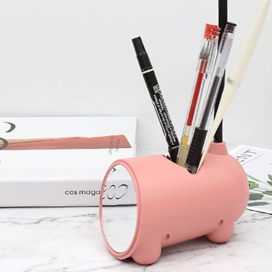 LumoBun | Kreative LED Tischlampe mit Stifthalter Decorique.de