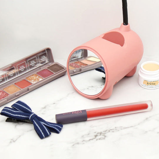LumoBun | Kreative LED Tischlampe mit Stifthalter Decorique.de