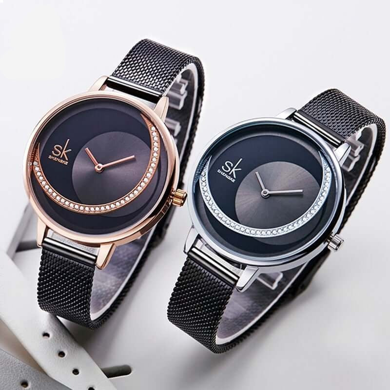 LunaTime | Elegante Mondphasenuhr für Damen Decorique.de