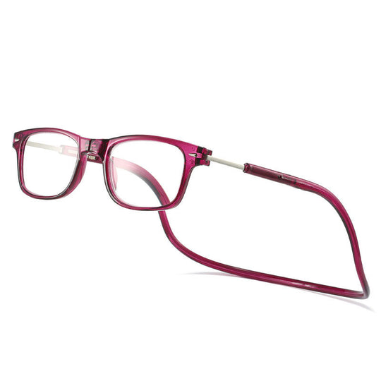 MagRead | Magnetisch & Blaulichtfilter Lesebrille Rot Decorique.de