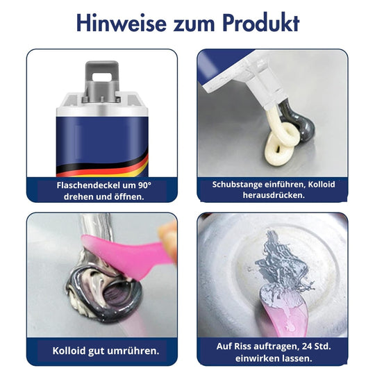 MetalBond | Metall Reparaturkleber für starke & hitzebeständige Verbindungen Decorique.de