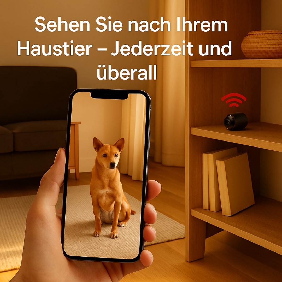 MiniGuard | Smarte HD-Minikamera mit App & Bewegungserkennung Decorique.de