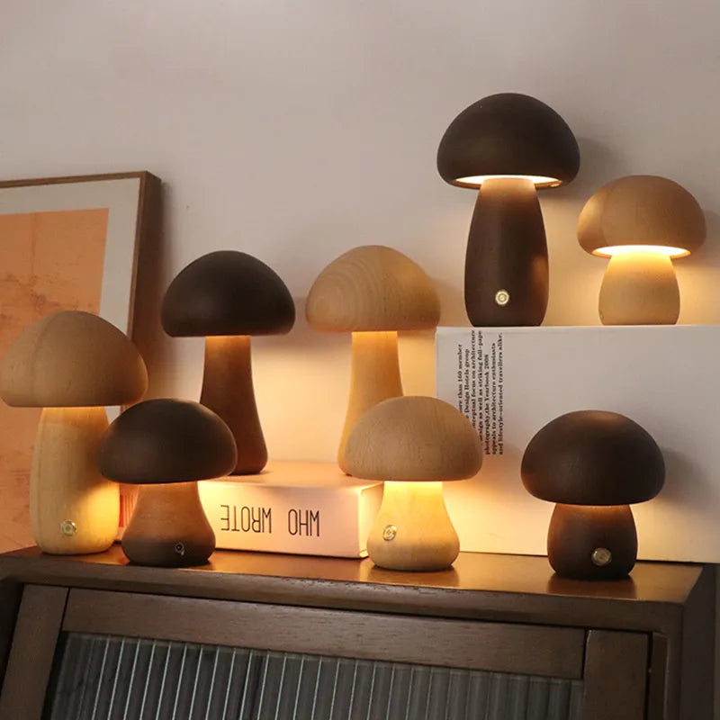 Mushglow | Einzigartige kabellose Pilzlampe Decorique.de