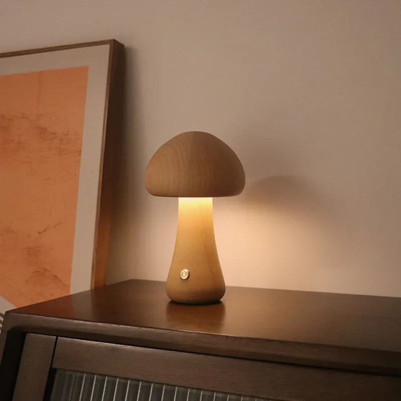Mushglow | Einzigartige kabellose Pilzlampe Decorique.de