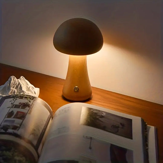 Mushglow | Einzigartige kabellose Pilzlampe Decorique.de