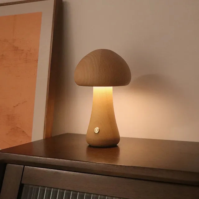 Mushglow | Einzigartige kabellose Pilzlampe Decorique.de