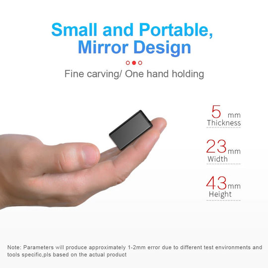 NanoRec | Der kleinste Sprachrekorder mit 384Kbps Qualität Decorique.de