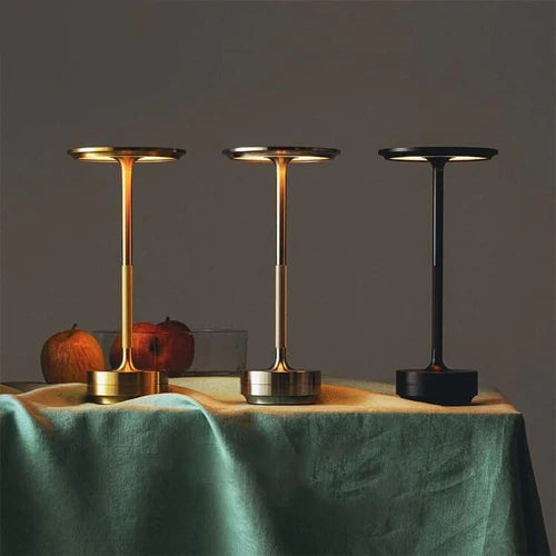 NordicaLight | Kabellose Luxus-Tischleuchte Schwarz Decorique.de
