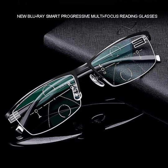 OptiSmart | Intelligente Gleitsichtbrille mit automatischer Sehanpassung & Blaulichtfilter Decorique.de