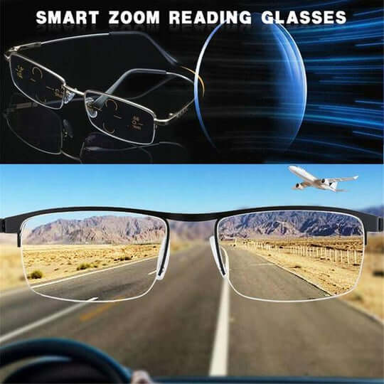 OptiSmart | Intelligente Gleitsichtbrille mit automatischer Sehanpassung & Blaulichtfilter Decorique.de