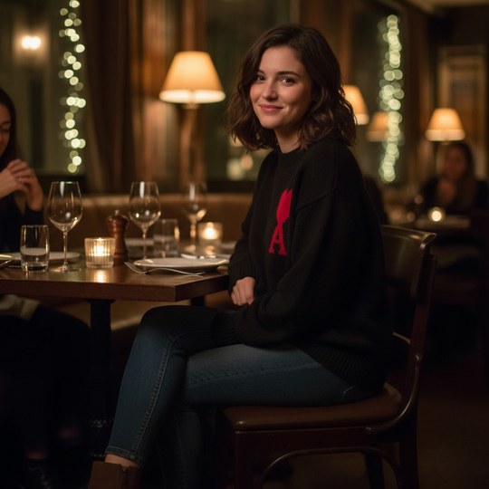 Orio | Damen-Pullover mit Herzmotiv – Stil & Komfort Decorique.de