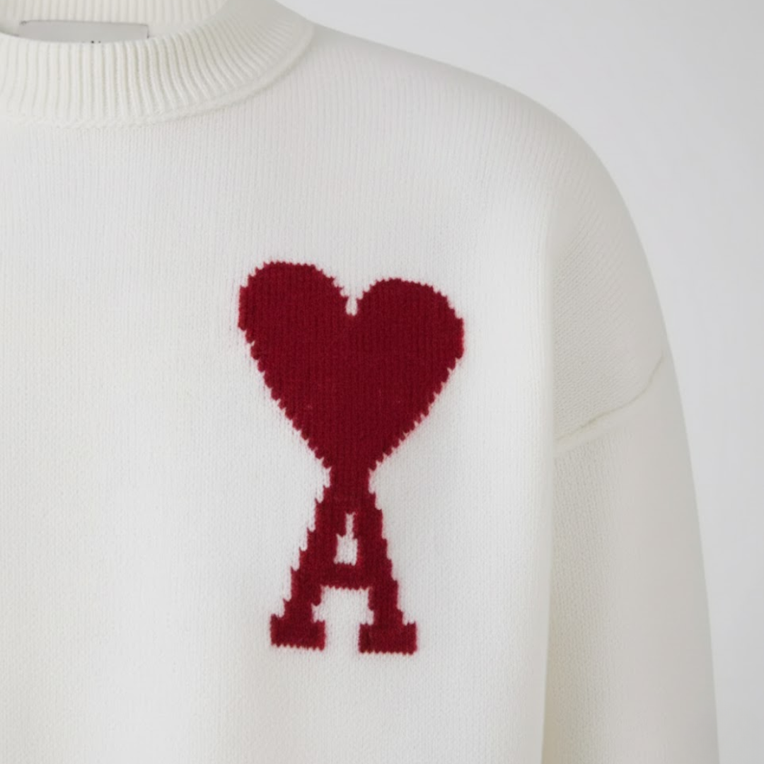 Orio | Damen-Pullover mit Herzmotiv – Stil & Komfort Decorique.de