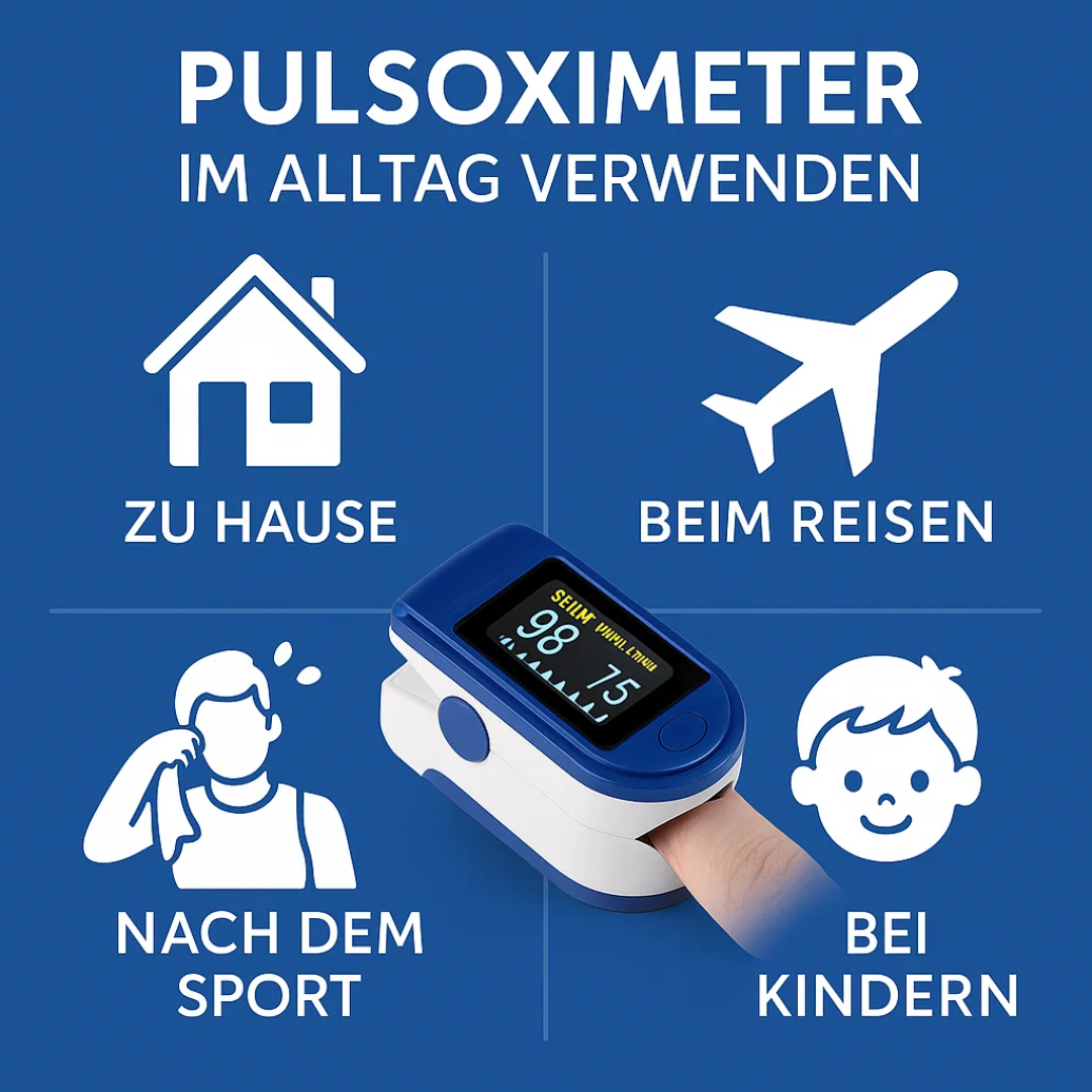 OxiZen | Zuverlässiges Finger-Oximeter für den Alltag Decorique.de