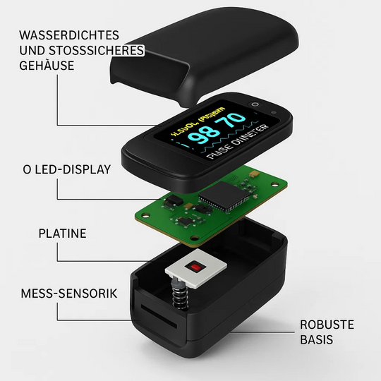 OxiZen | Zuverlässiges Finger-Oximeter für den Alltag Decorique.de