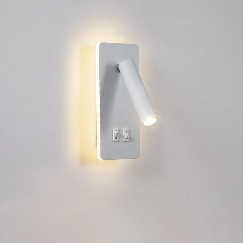 PivotLite | Dimmbarer LED-Wandstrahler mit Drehfunktion Weiß B - Warmes Licht (3000K) 230V Decorique.de