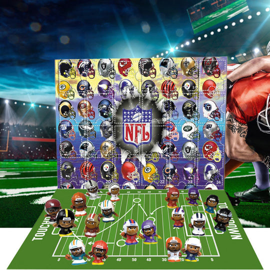 PlayMate | NFL Adventskalender – Team-Themen tägliche Überraschungen Decorique.de