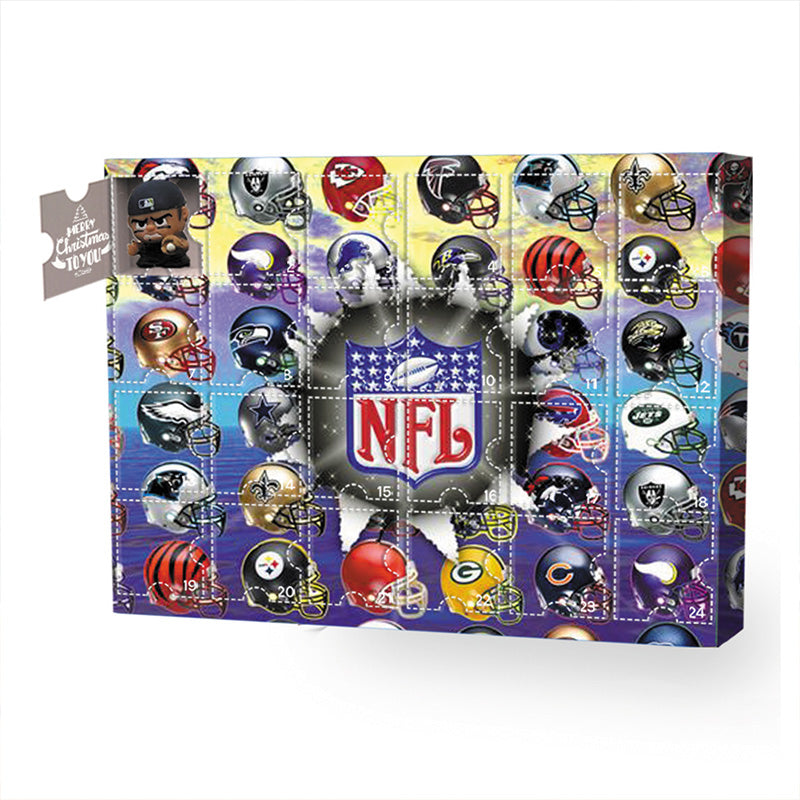 PlayMate | NFL Adventskalender – Team-Themen tägliche Überraschungen Decorique.de