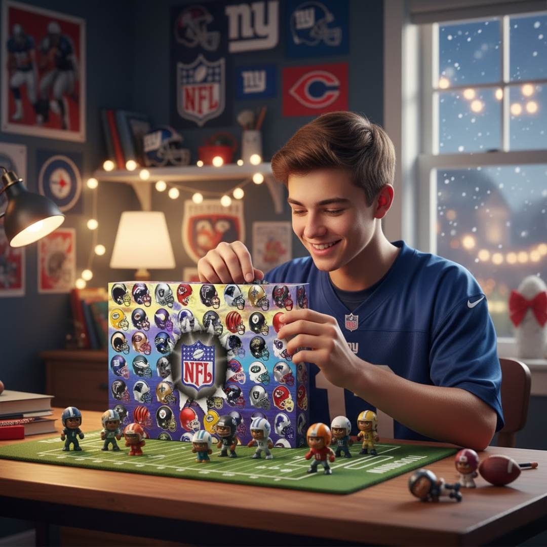 PlayMate | NFL Adventskalender – Team-Themen tägliche Überraschungen Decorique.de