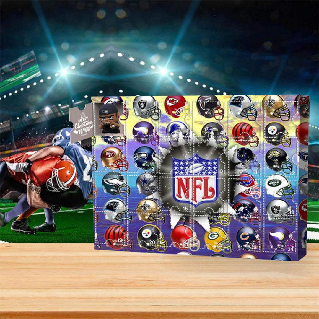 PlayMate | NFL Adventskalender – Team-Themen tägliche Überraschungen Decorique.de