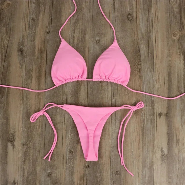 Selina | Streifenfreier Bräunungs-Bikini | Damen Decorique.de
