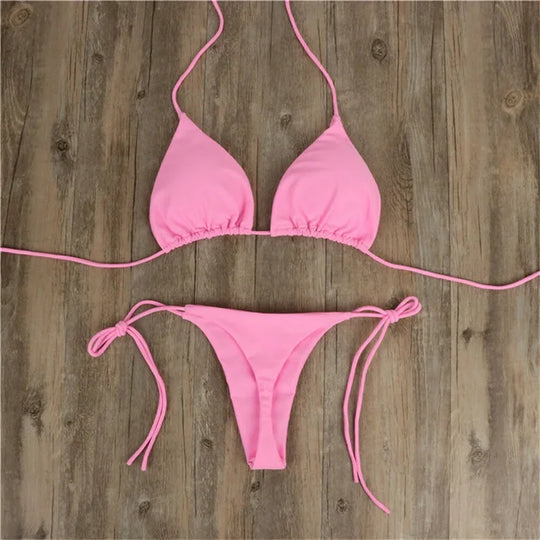 Selina | Streifenfreier Bräunungs-Bikini | Damen Decorique.de