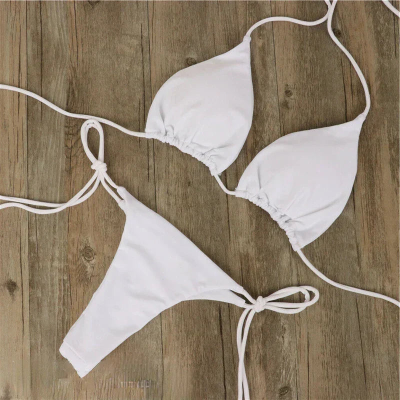 Selina | Streifenfreier Bräunungs-Bikini | Damen Decorique.de