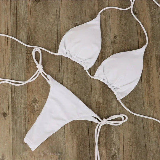 Selina | Streifenfreier Bräunungs-Bikini | Damen Decorique.de