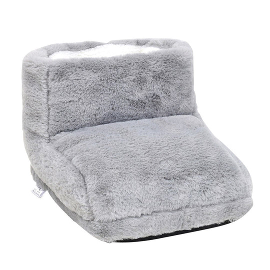 SnoozeFeet | Drahtloser Elektrischer Fußwärmer mit 3 Heizstufen Grau Decorique.de
